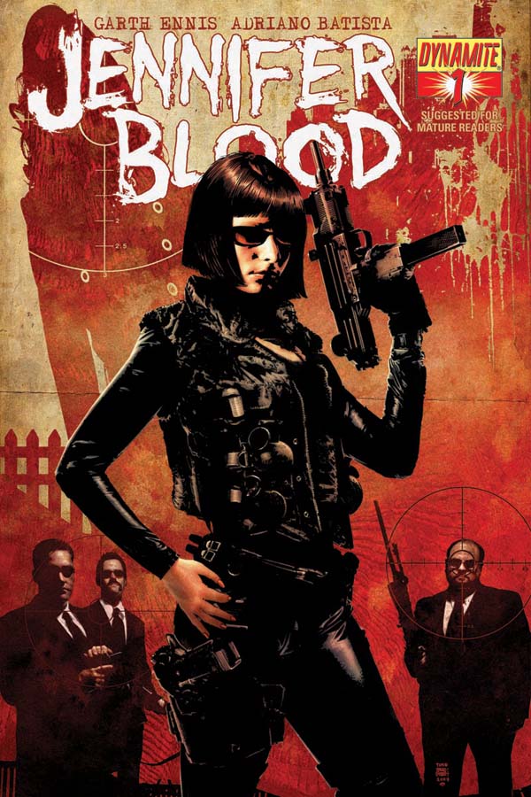 Jennifer Blood #1 cover