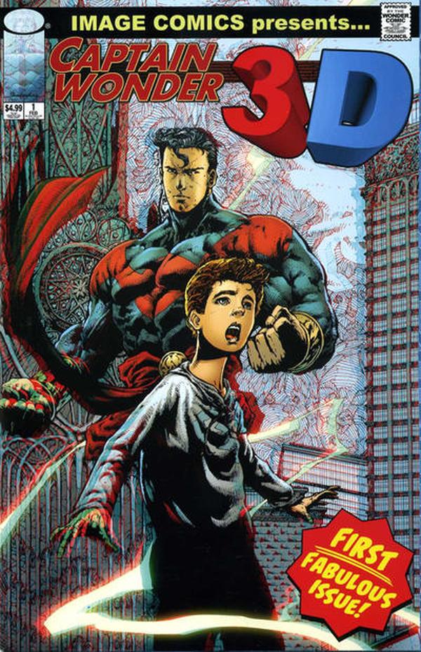 Captain Wonder #1 cover