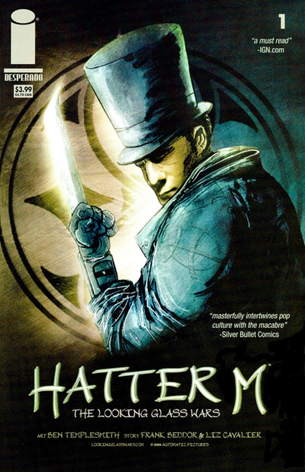 The Looking Glass Wars: Hatter M #1 cover