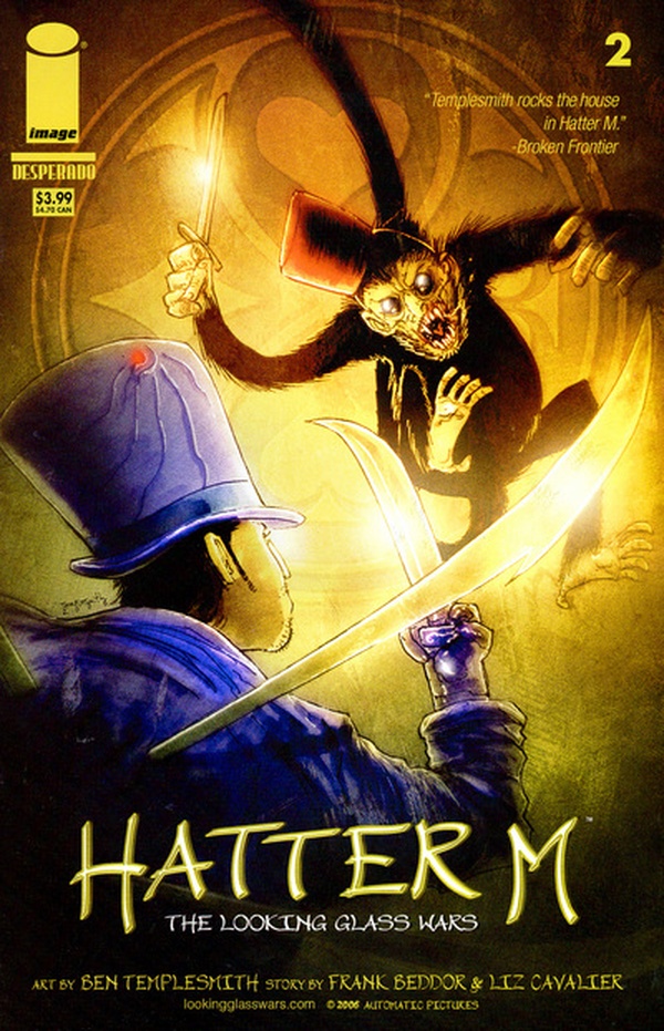 The Looking Glass Wars: Hatter M #2 cover
