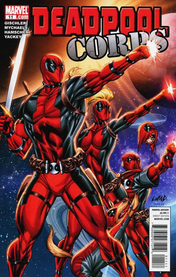 Deadpool Corps #11 cover