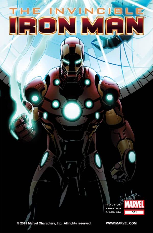 Invincible Iron Man #501 cover