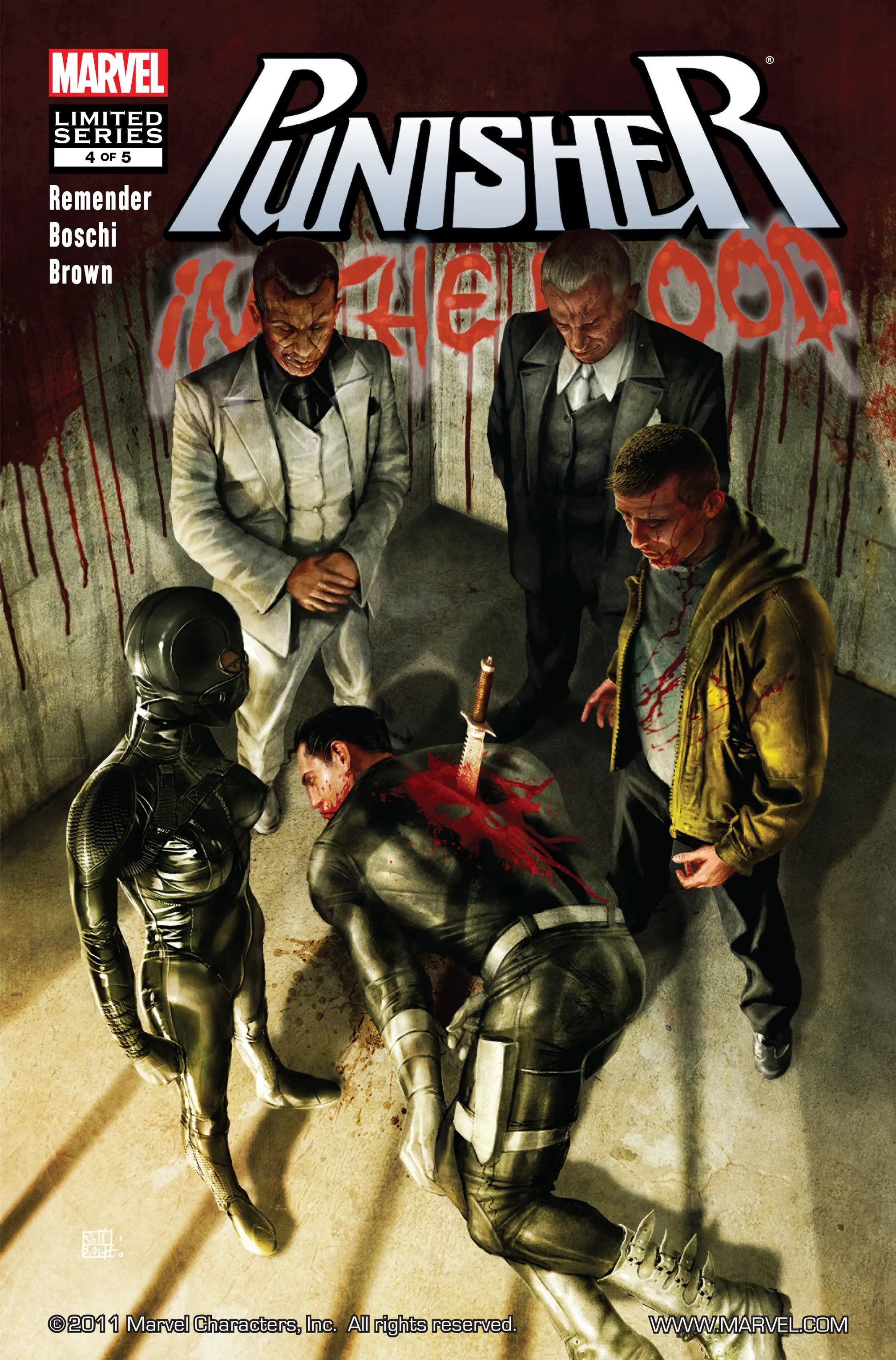 Punisher: In the Blood #4 cover