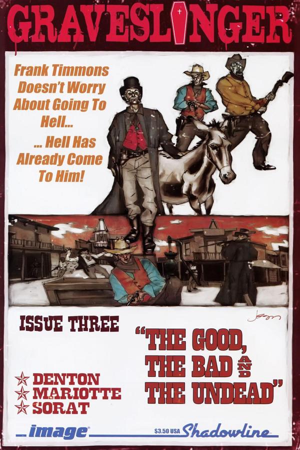 Graveslinger #3 cover