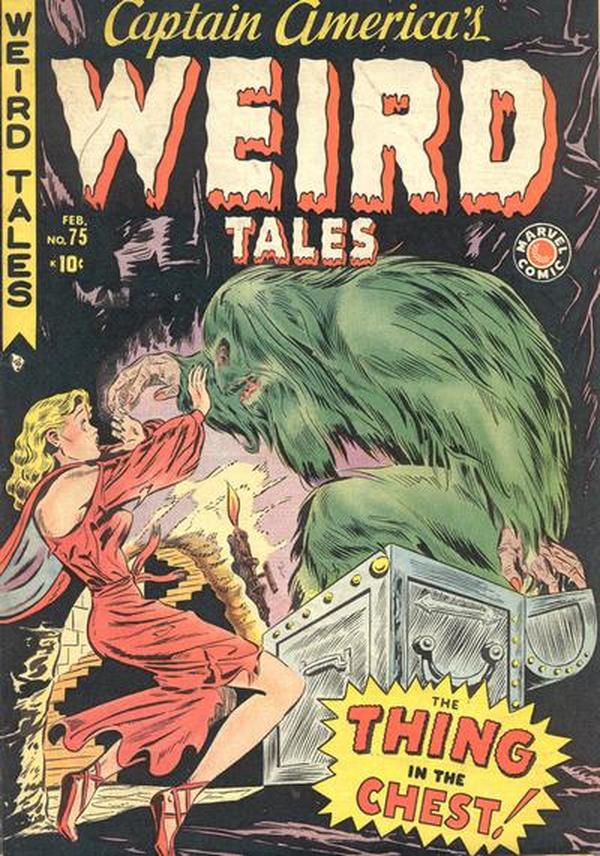 Captain America's Weird Tales #75 cover