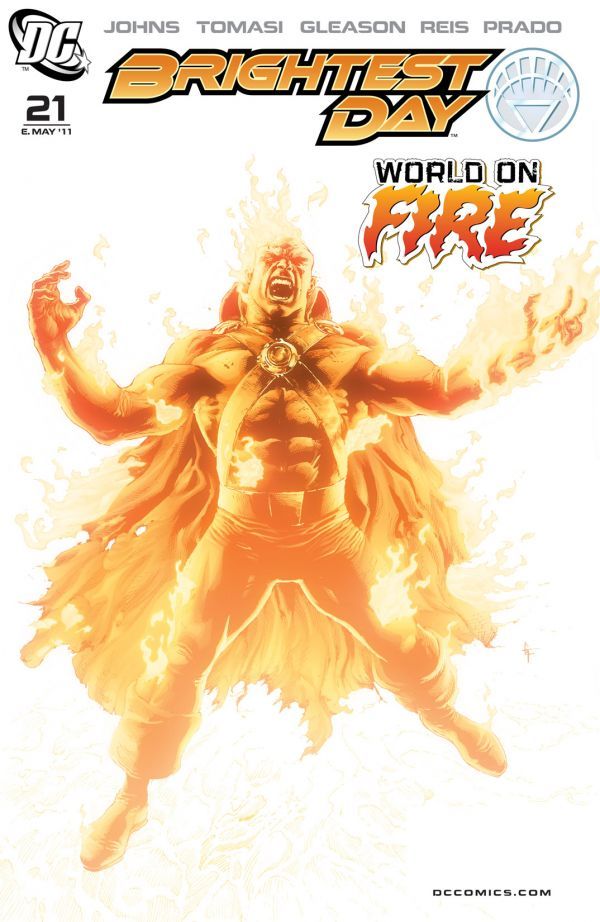 Brightest Day #21 cover