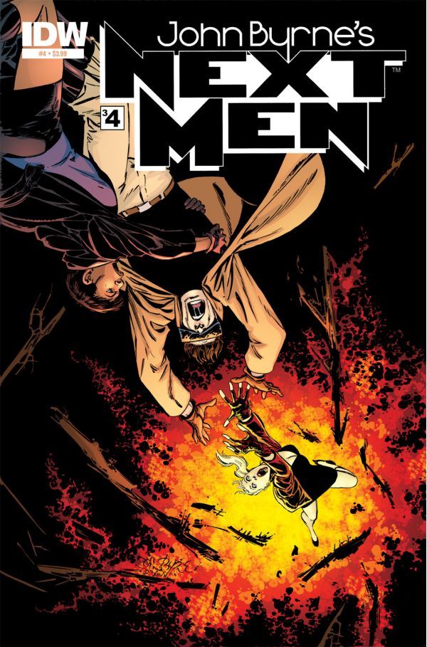 John Byrne's Next Men #4 cover