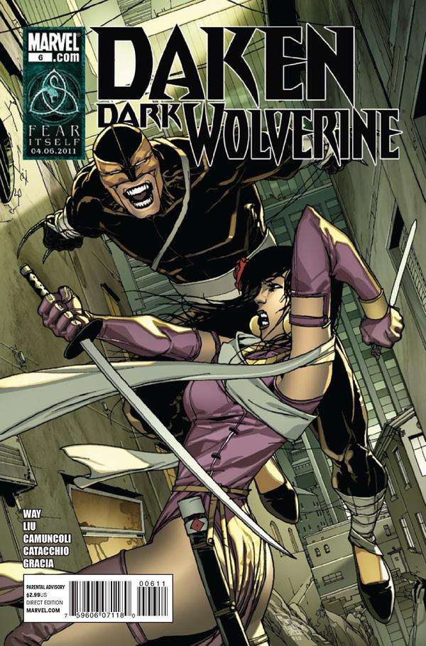 Daken: Dark Wolverine #6 cover