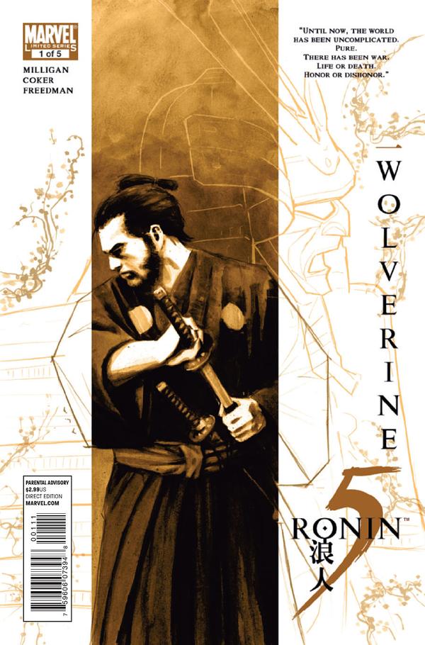 5 Ronin #1 cover