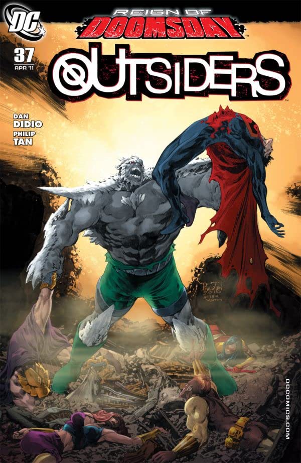 The Outsiders #37 cover