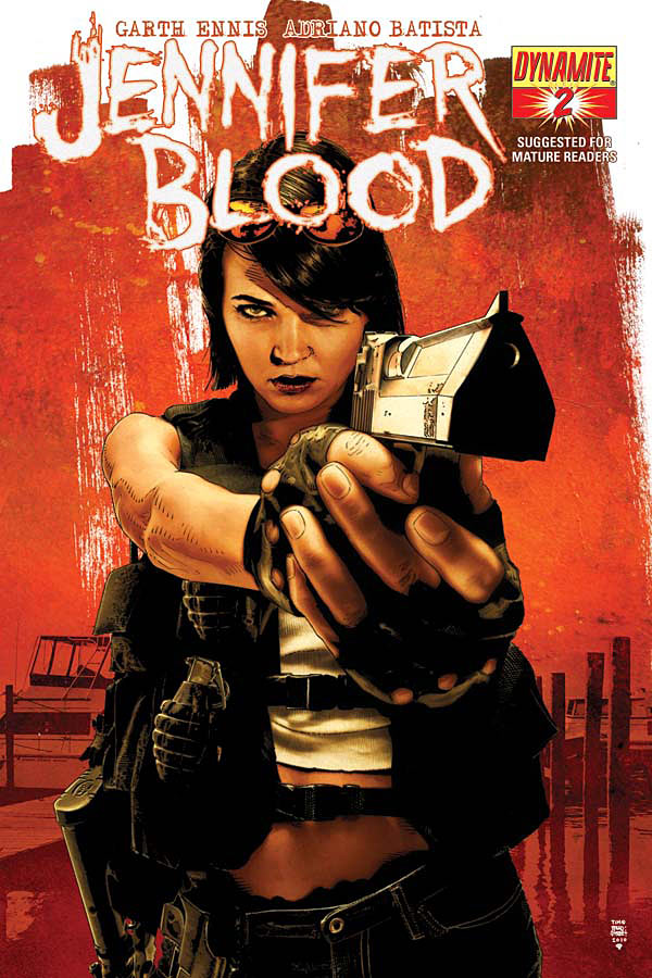 Jennifer Blood #2 cover