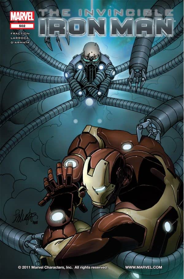 Invincible Iron Man #502 cover
