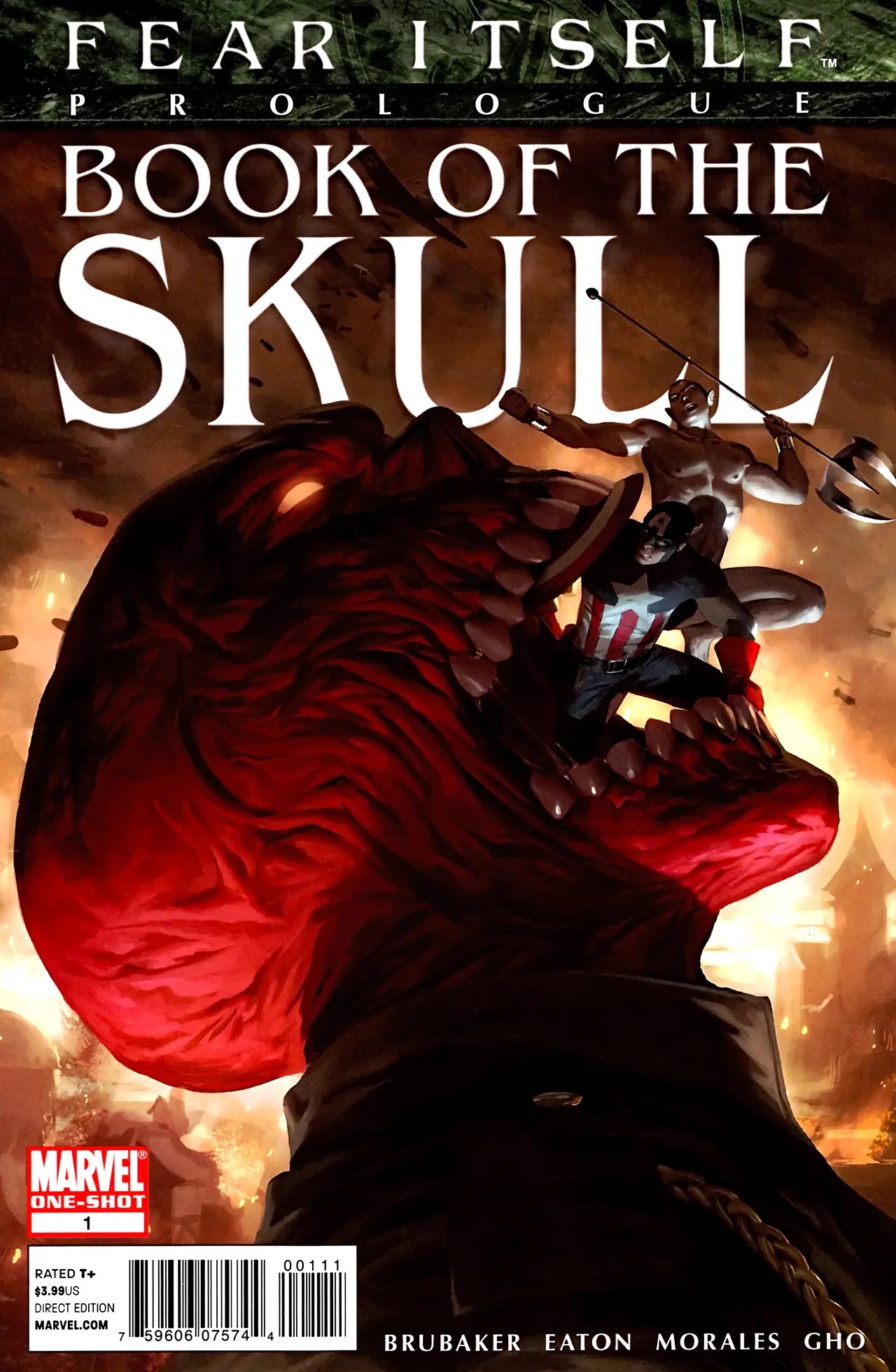 Fear Itself: Book of the Skull #1 cover