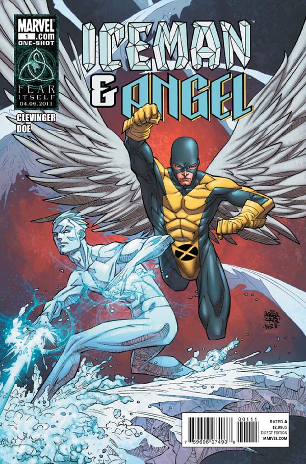 Iceman and Angel #1 cover