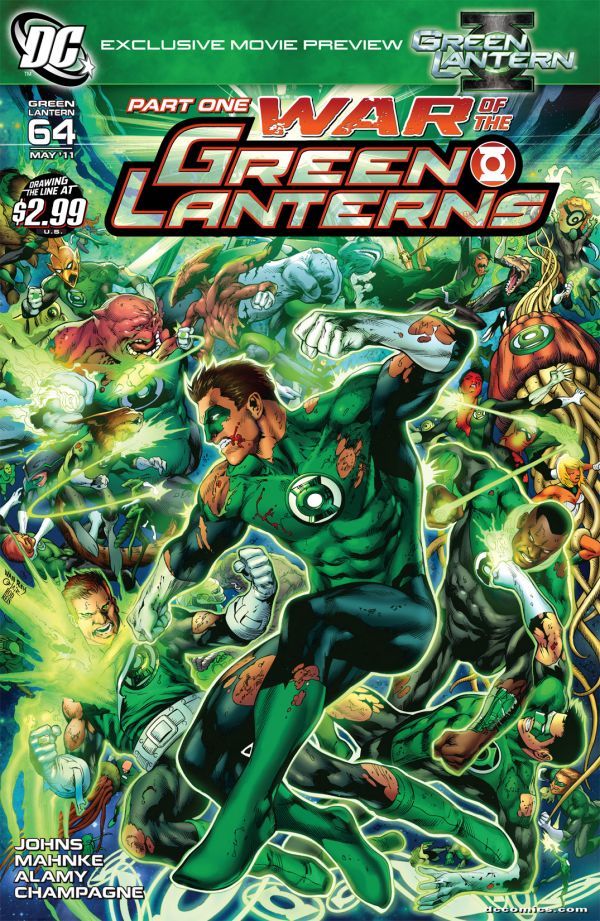 Green Lantern #64 cover