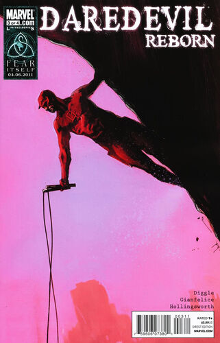 Daredevil: Reborn #3 cover