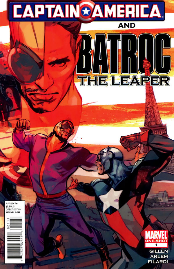 Captain America and Batroc #1 cover