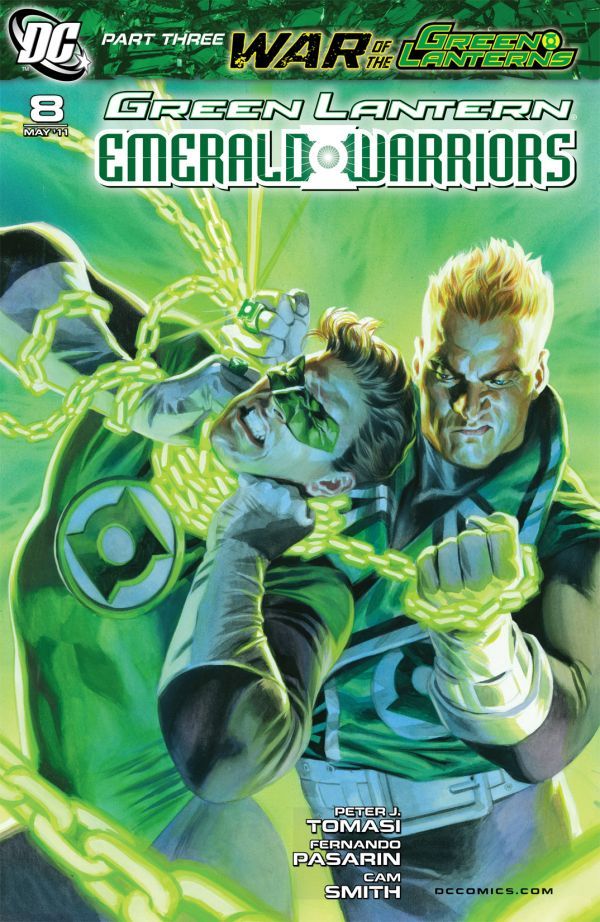 Green Lantern: Emerald Warriors #8 cover