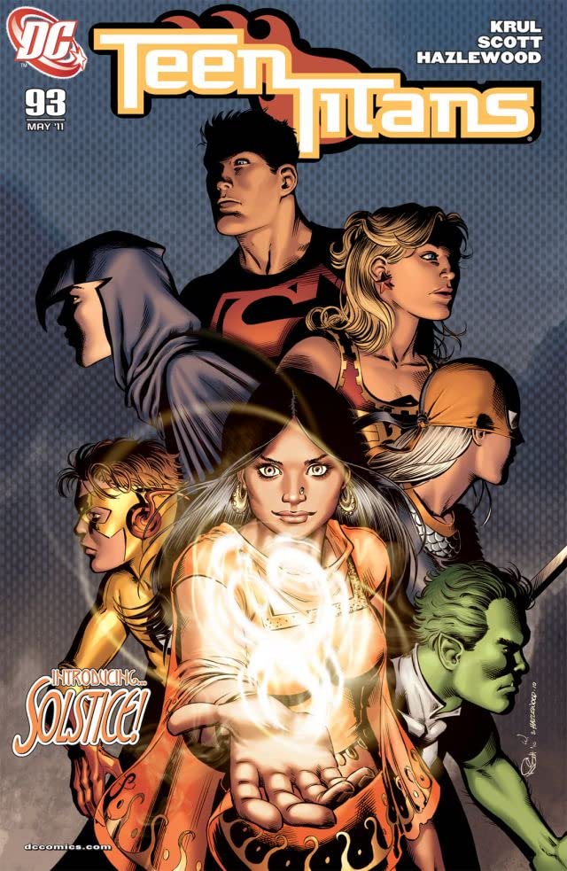 Teen Titans #93 cover