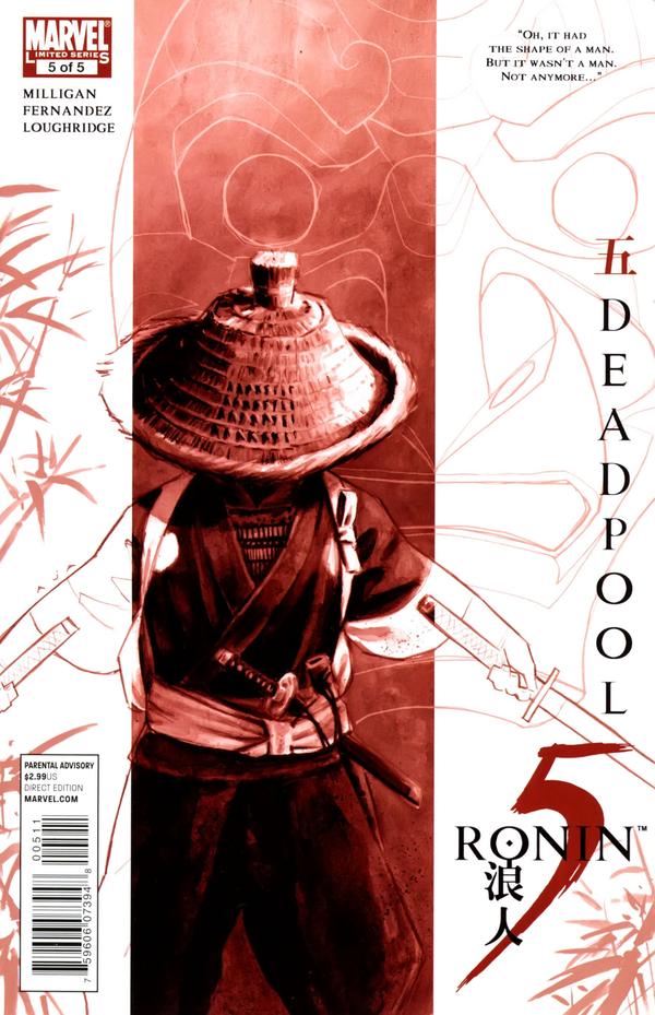5 Ronin #5 cover