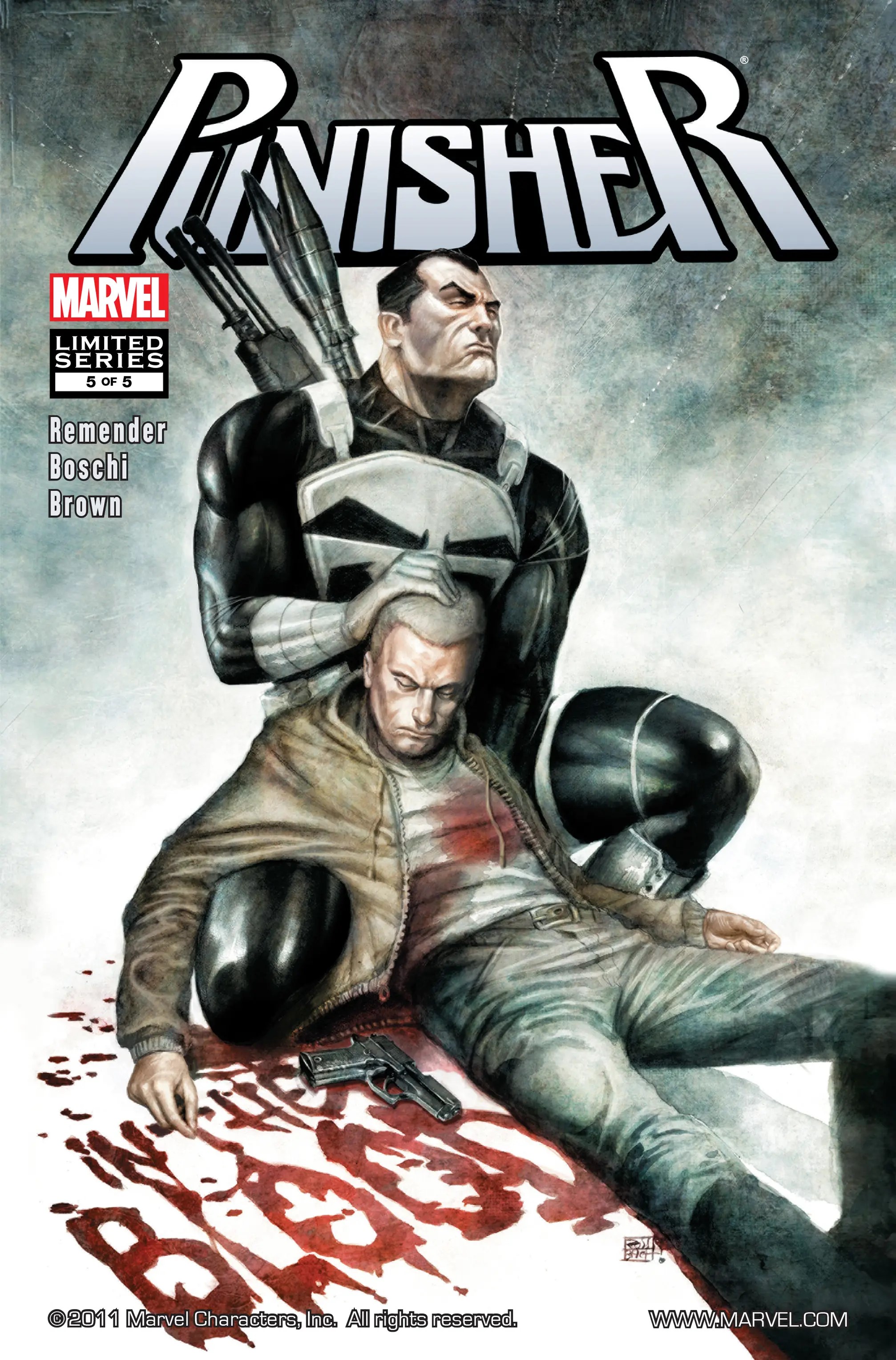 Punisher: In the Blood #5 cover