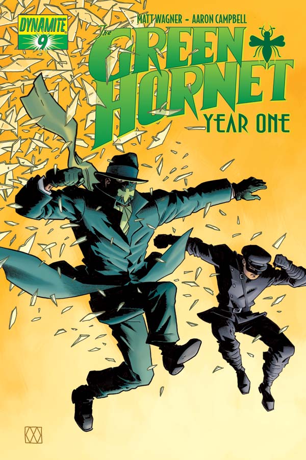 Green Hornet: Year One #9 cover