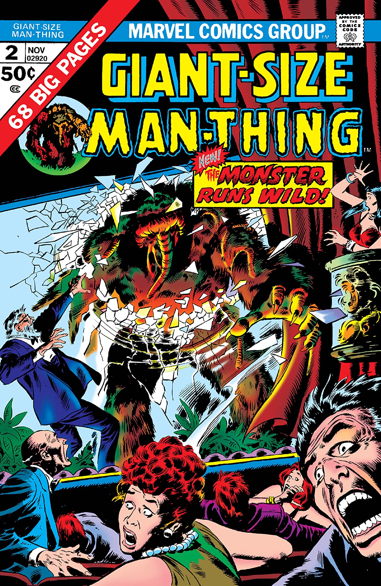 Giant-Size Man-Thing #2 cover