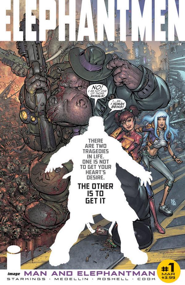 Elephantmen: Man and Elephantman #1