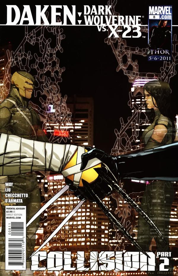 Daken: Dark Wolverine #8 cover