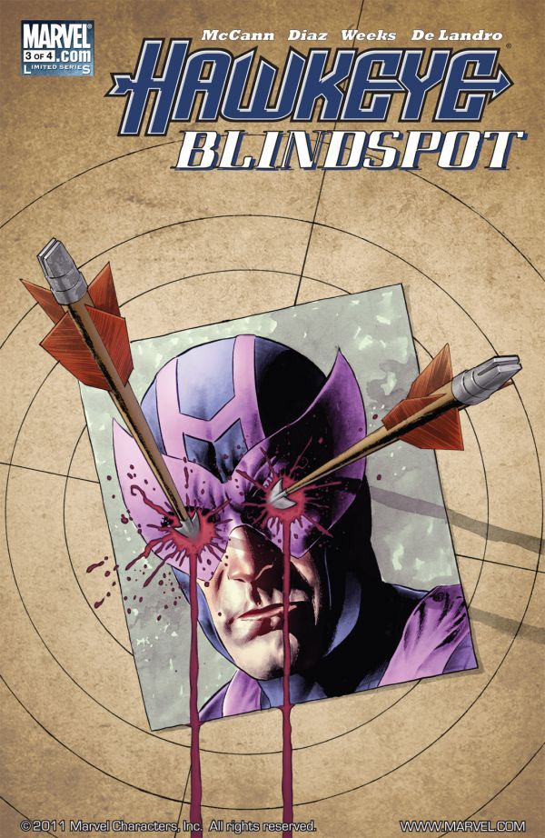 Hawkeye: Blindspot #3 cover