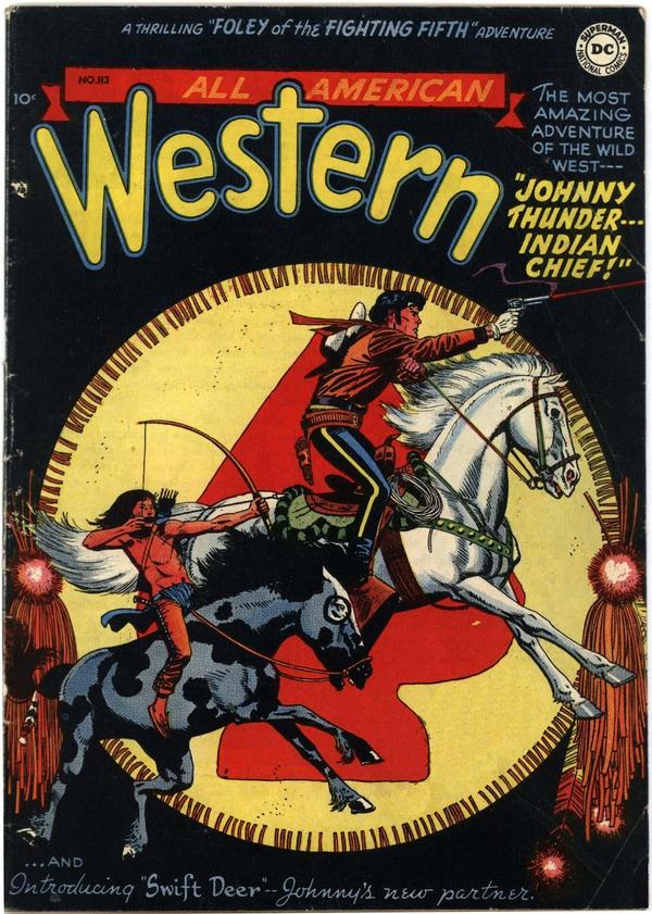 All-American Western #113 cover