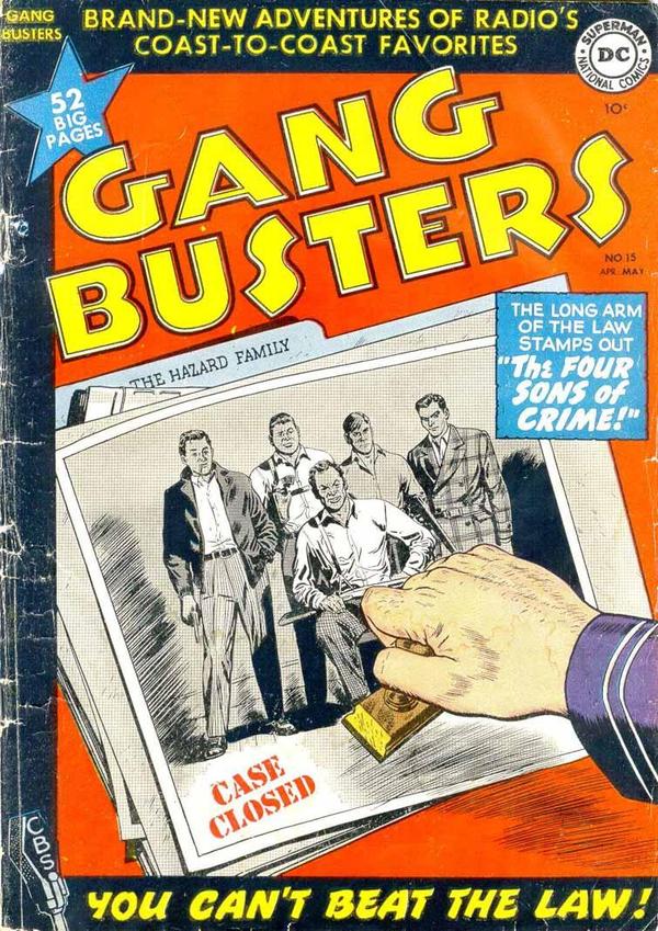 Gang Busters #15 cover