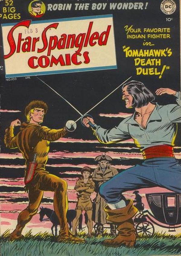 Star Spangled Comics #103 cover