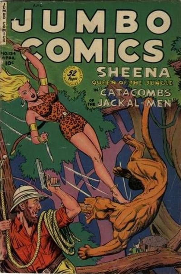 Jumbo Comics #134 cover