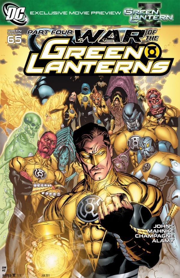 Green Lantern #65 cover