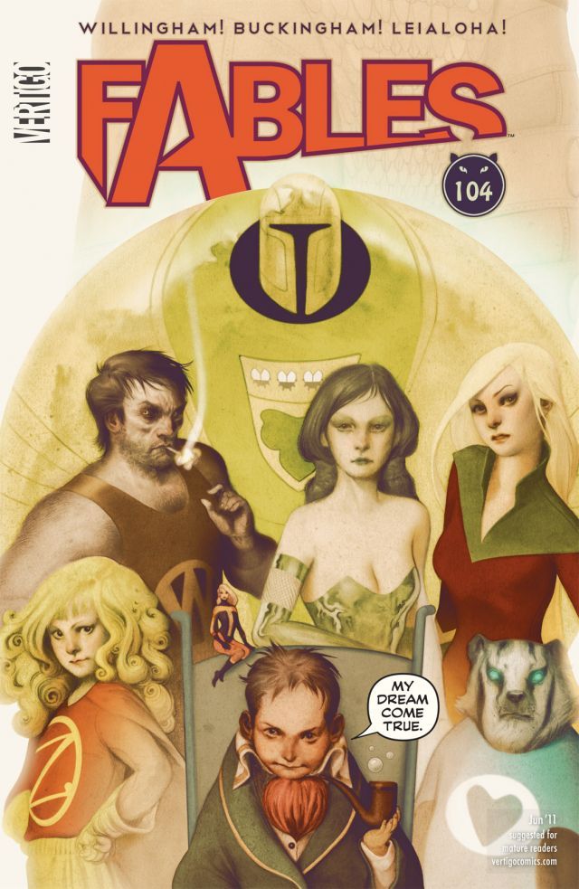 Fables #104 cover