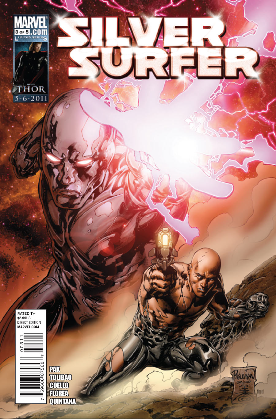 Silver Surfer #3 cover