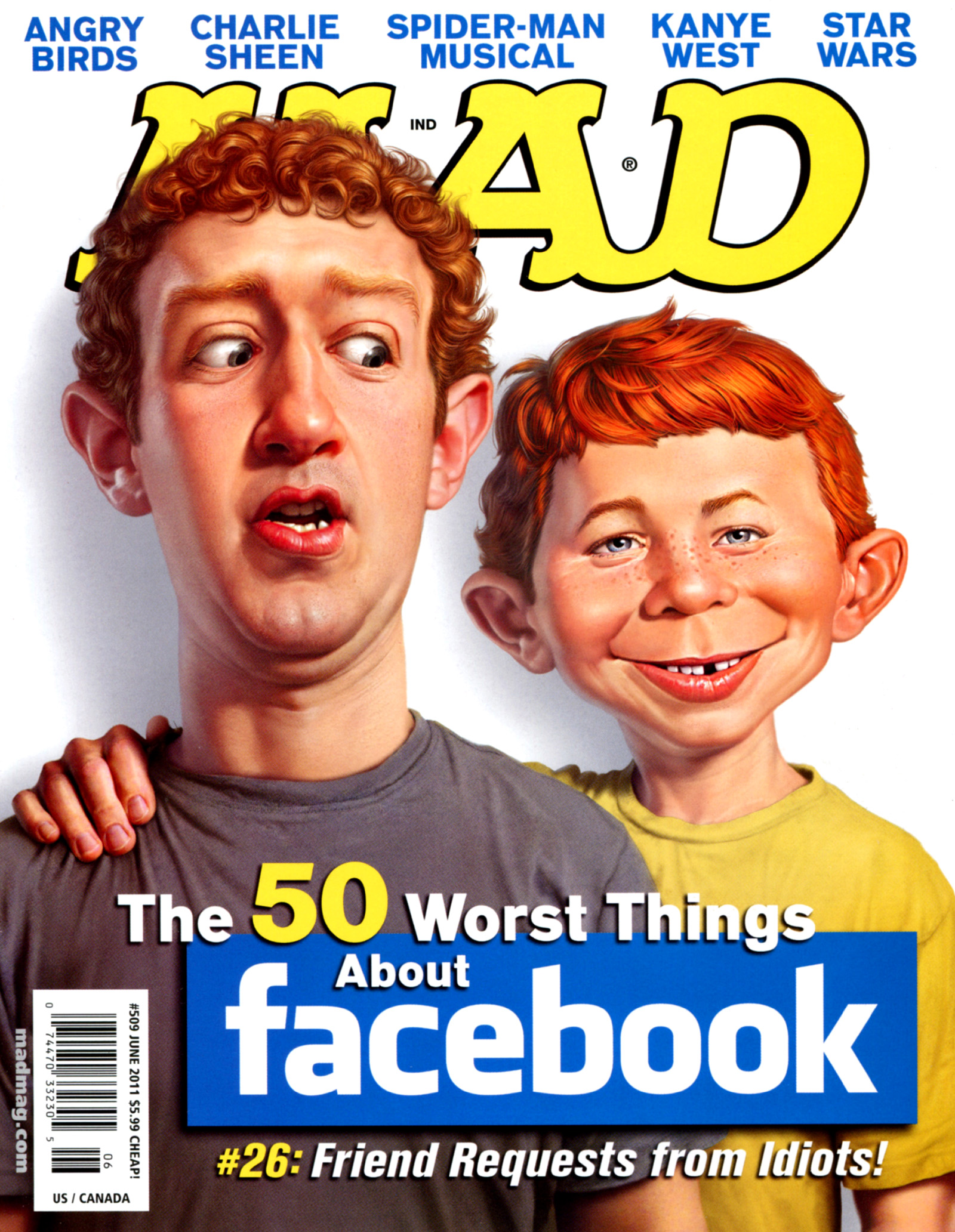 Mad #509 cover