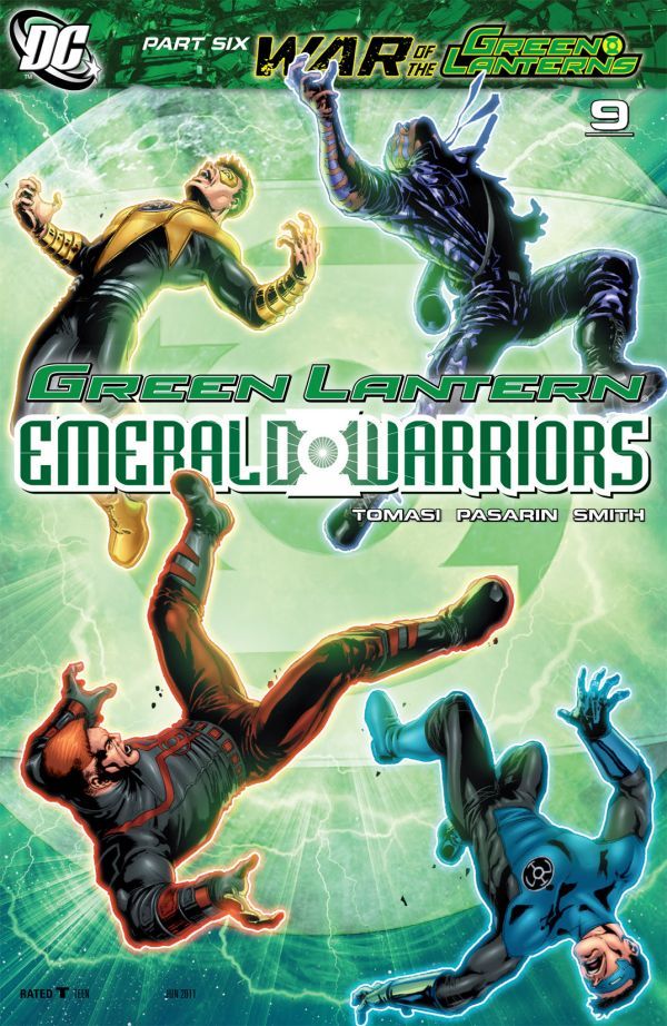 Green Lantern: Emerald Warriors #9 cover