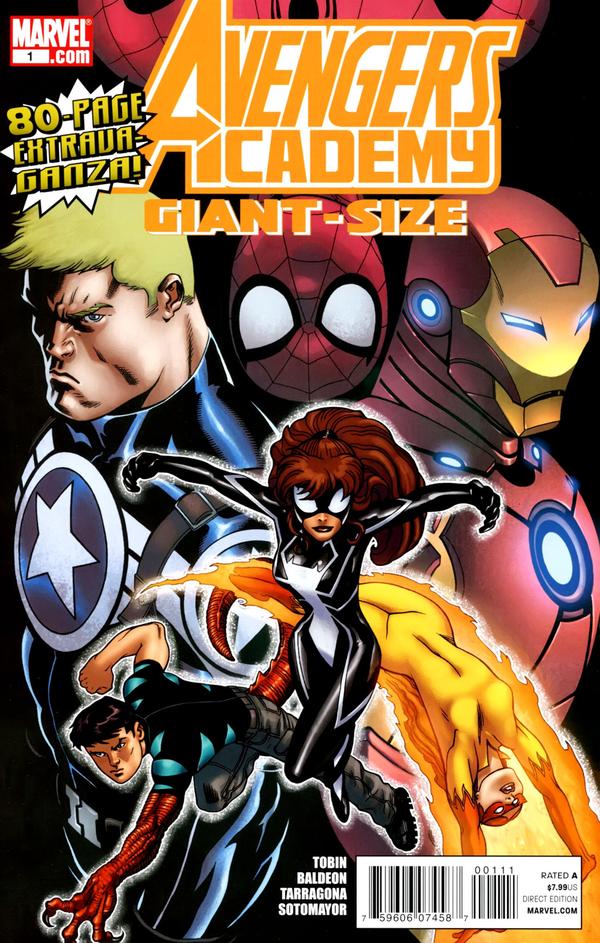 Avengers Academy Giant-Size #1 cover