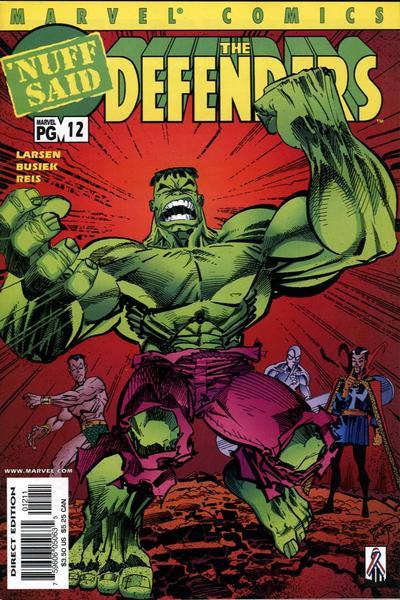 Defenders #12 cover