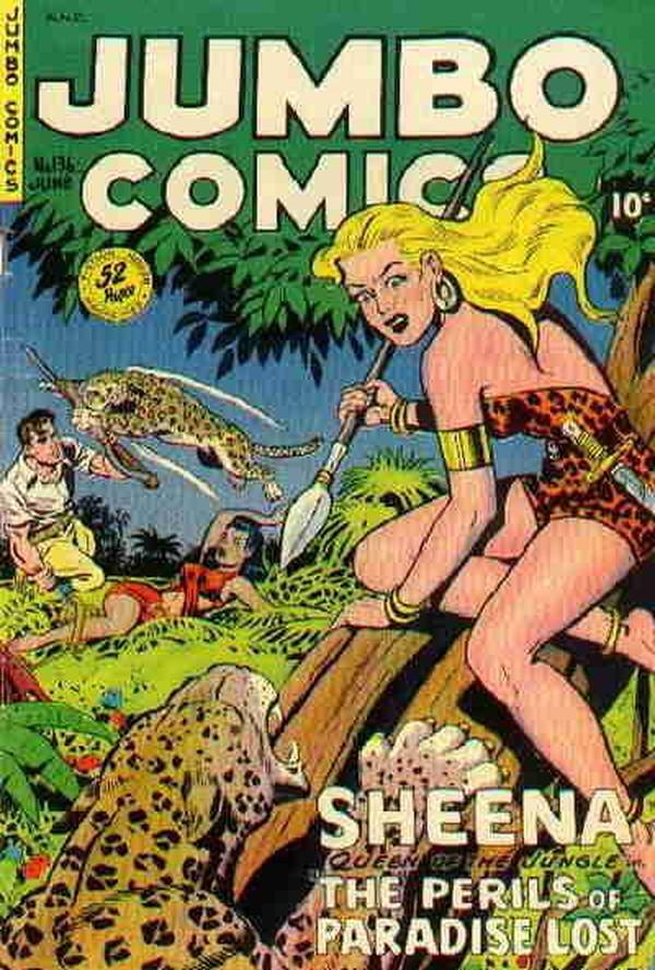 Jumbo Comics #136 cover