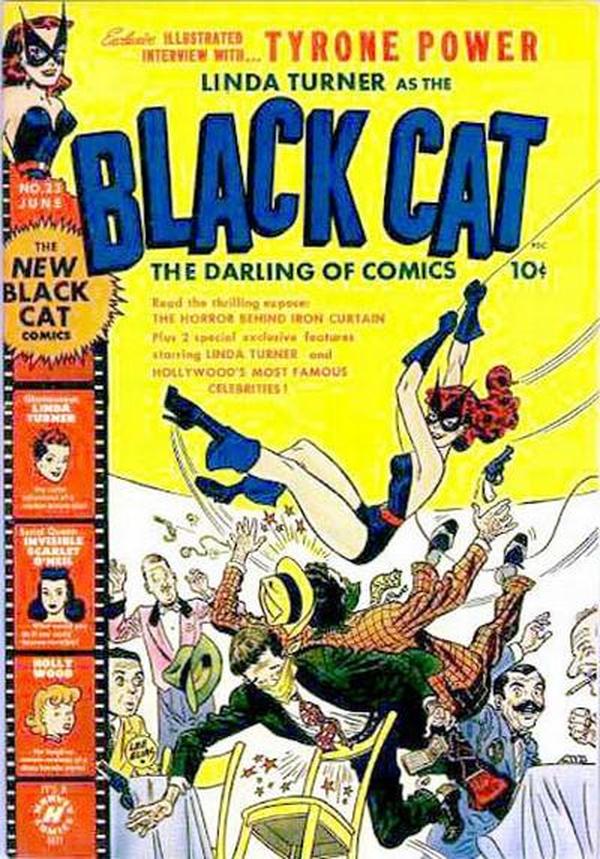 Black Cat Comics #23 cover