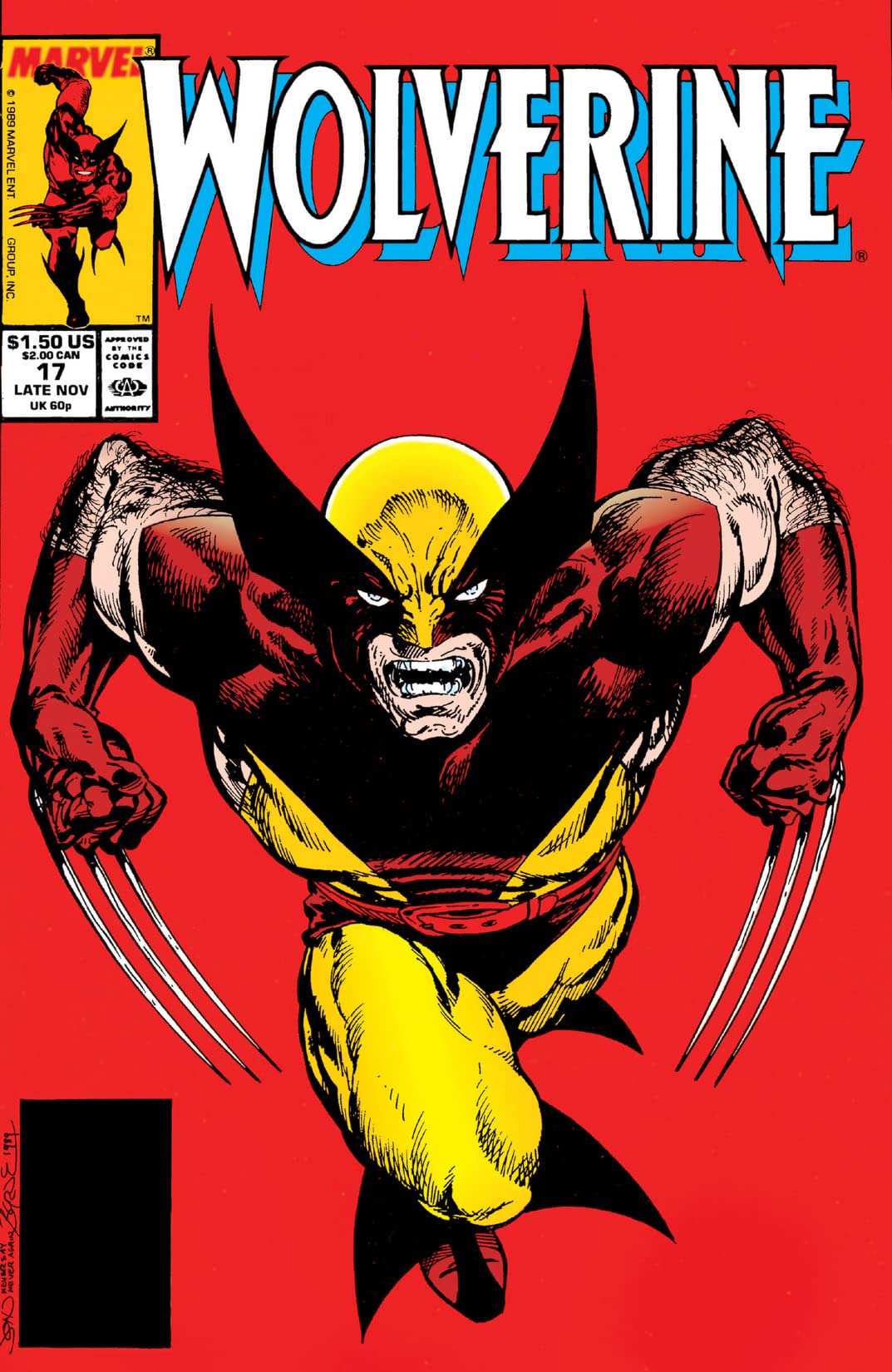 Wolverine #17 cover