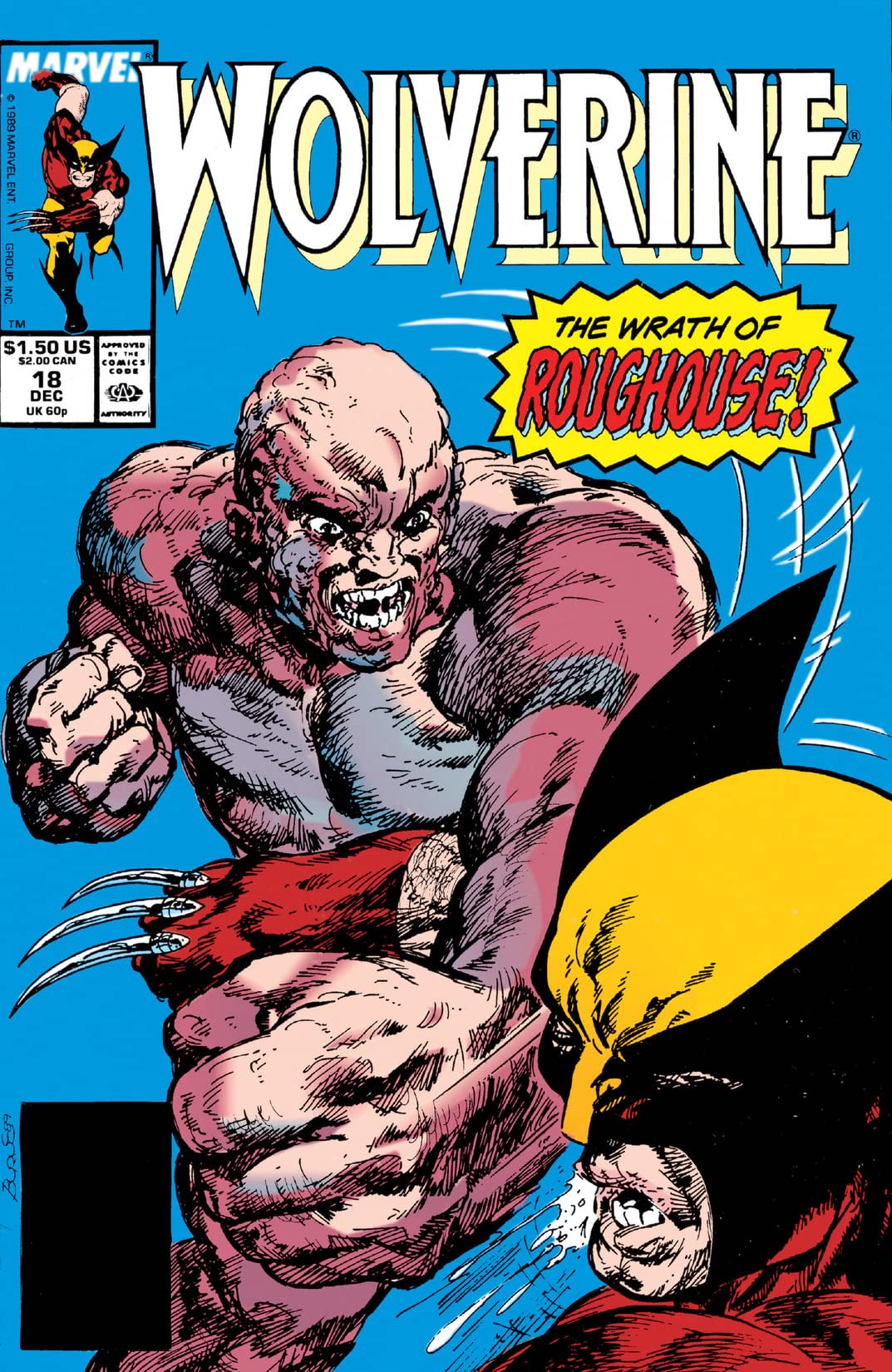 Wolverine #18 cover