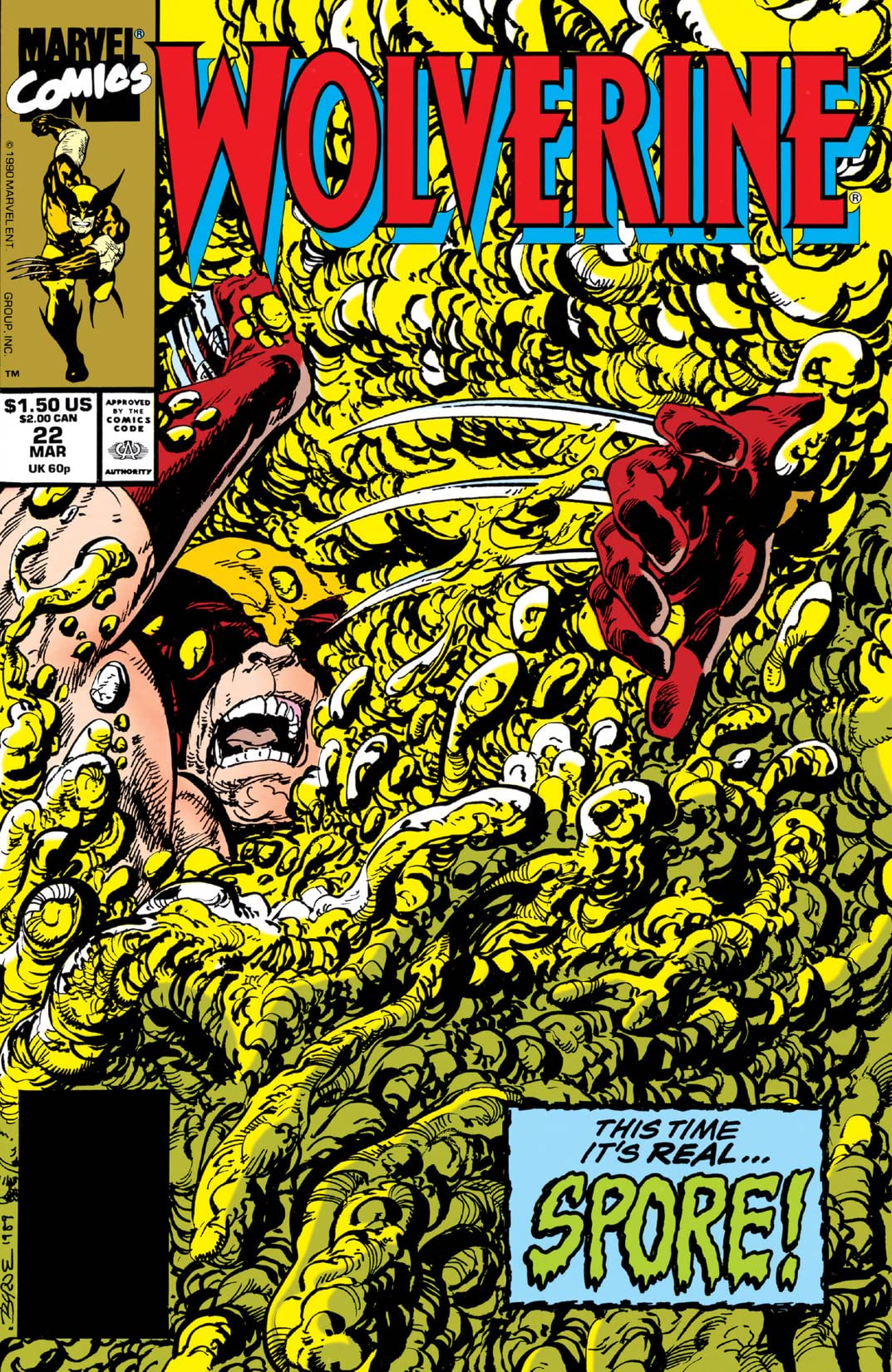 Wolverine #22 cover