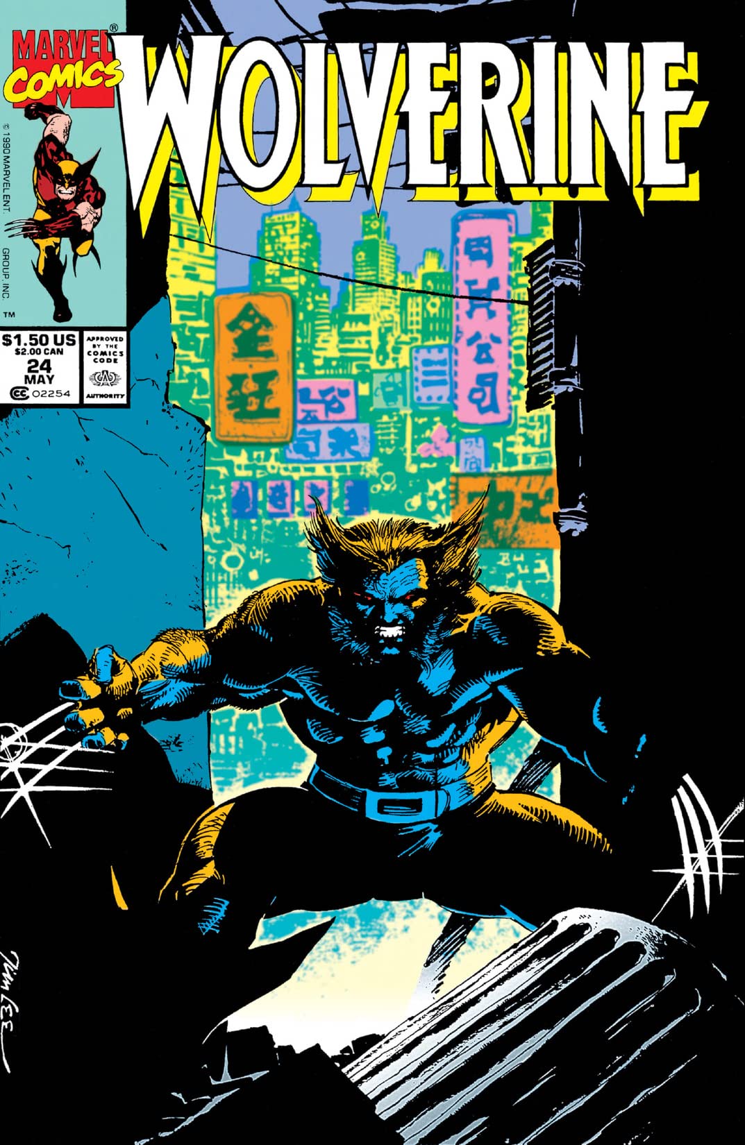 Wolverine #24 cover