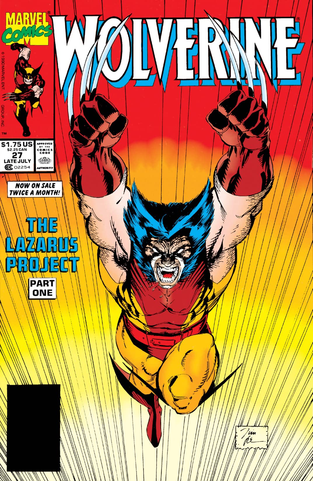 Wolverine #27 cover
