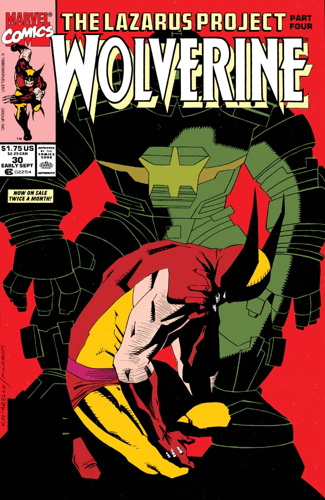 Wolverine #30 cover