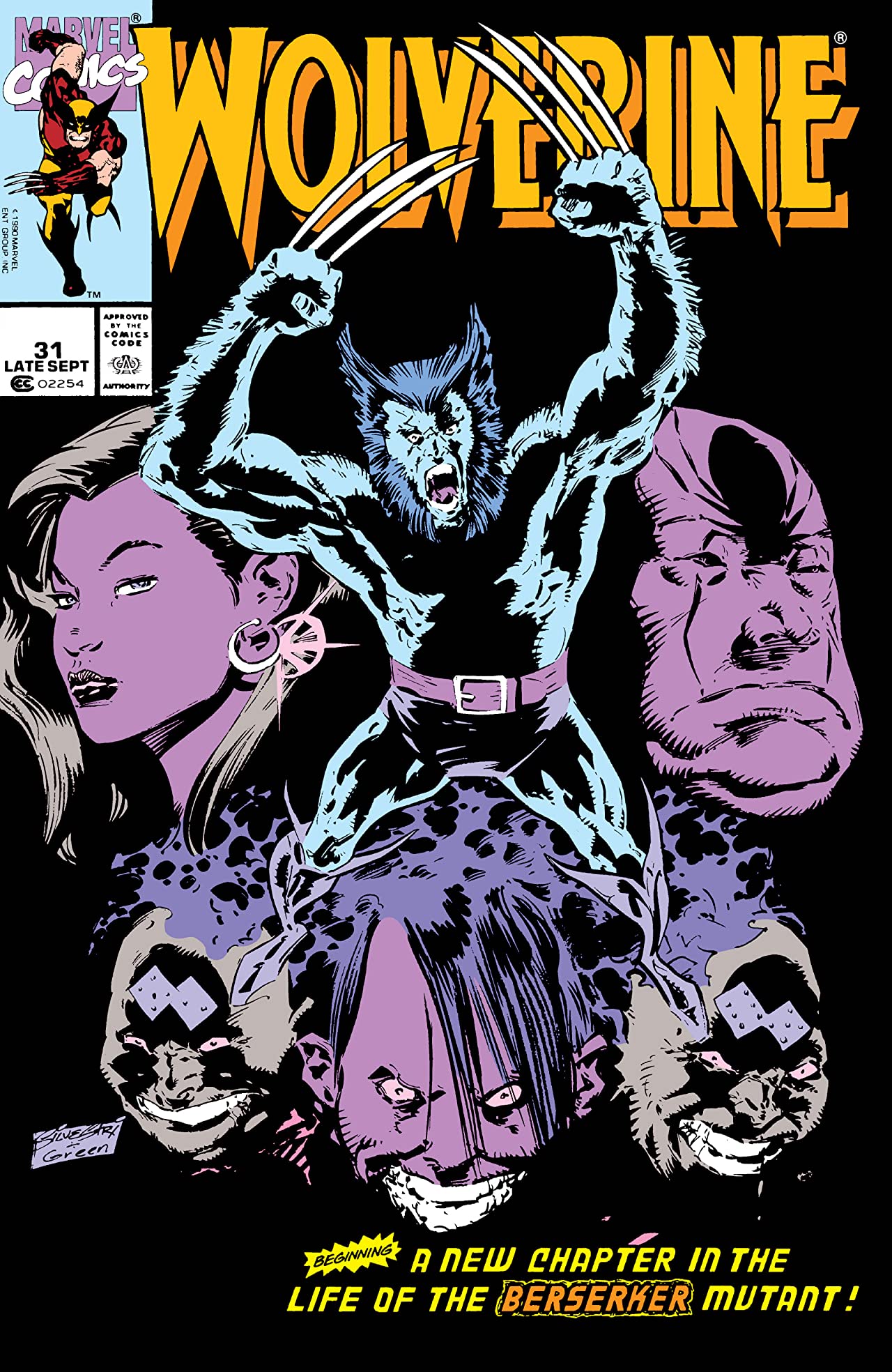 Wolverine #31 cover
